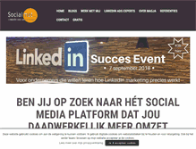 Tablet Screenshot of linkedinvoorondernemers.nl